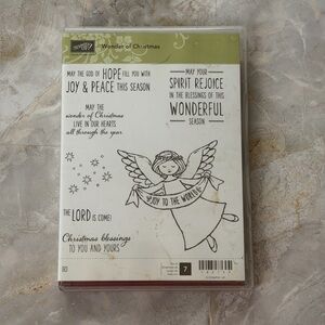 Stampin' Up! Wonder of Christmas Angel Stamp Set